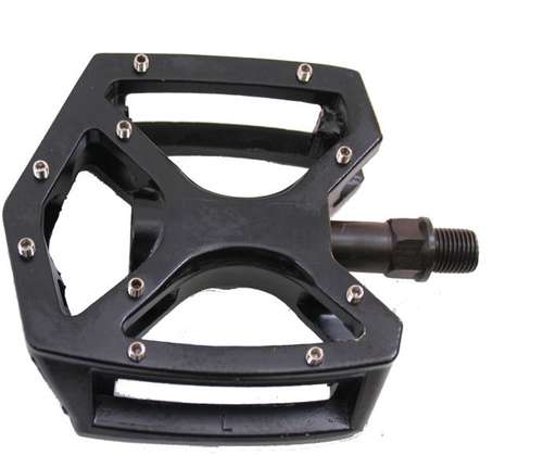 Pedalen BMX-Freestyle 1/2 inch aluminium-zwart