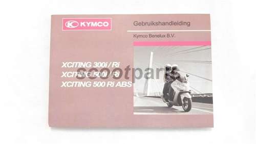 Gebruikershandleiding Kymco Xciting 500i