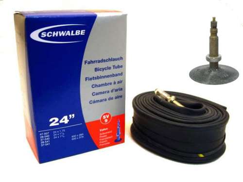 Binnenband Schwalbe SV9 24" / 28/47-507/541 - 40mm ventiel (Fiets)