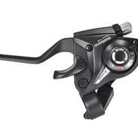 Shifter-/remhendel Shimano ST-EF51 links 3V V-brake 3-vingers - zwart