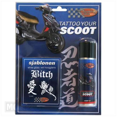 Tattoo your scoot Naughty wit