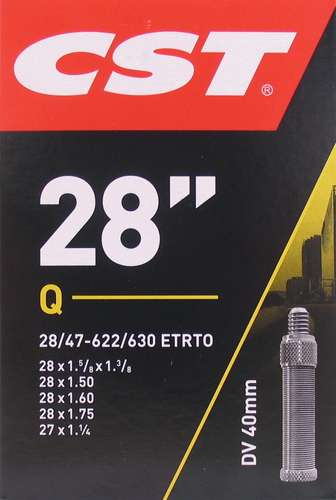 Binnenband CST DV40mm - 28 x 1.50" - 28/47-622 mm (Fiets)