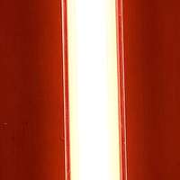 Aanbieding: Neonlamp - neon bus  25cm Neon rood totaal 29cm