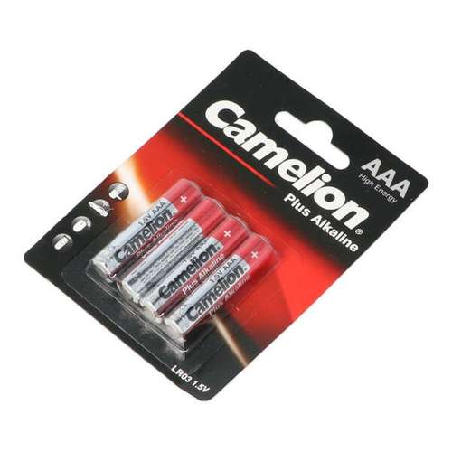 Batterij 1,5 Volt AAA Camelion (4st