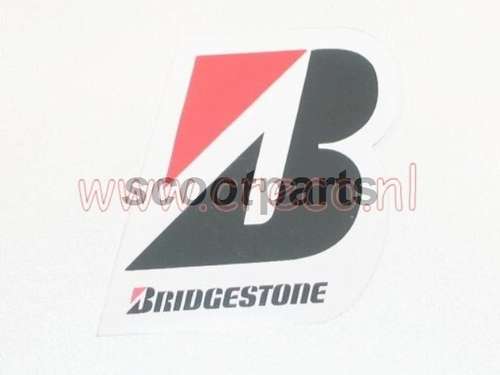 Sticker Bridgestone embleem 6x7