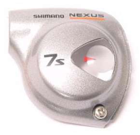 Afdekkap Shimano Nexus 7 SB-7S45 shifter - zilver