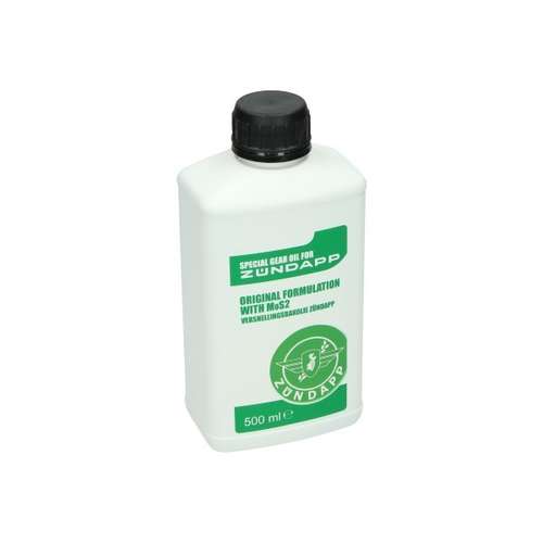 Smeermiddel olie SAE-80 Zundapp 500mL fles A-kwaliteit