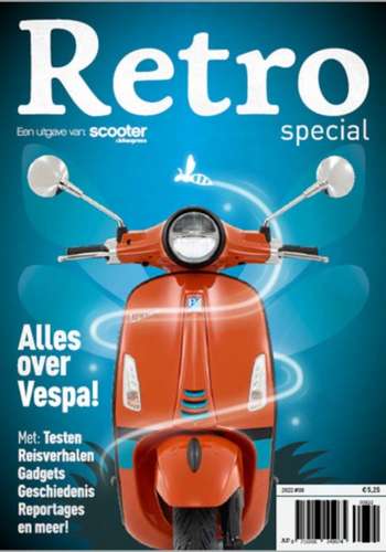 Accessoire tijdschrift Vespa retro special 2023