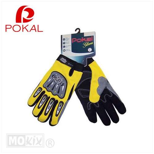 Handschoenen Mokix Cross geel