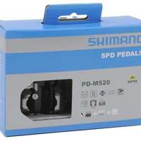 Pedaal Shimano SPD M520 met Plaatjes SM-SH51 - zwart