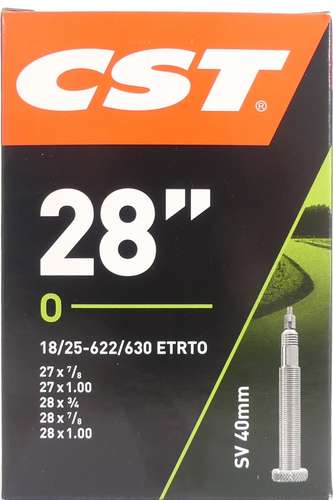 Binnenband CST SV40mm - 28 x 7/8" - 18/25-622/630 mm (Fiets)